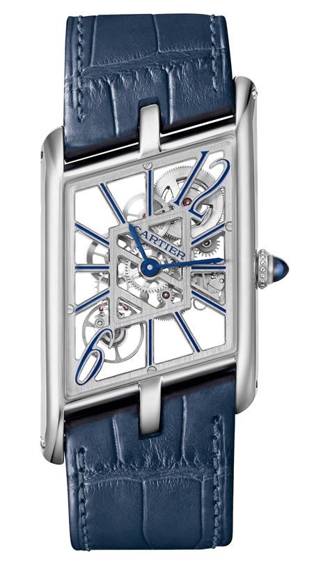 cartier tank asymetrique 2020|cartier tank skeleton watch.